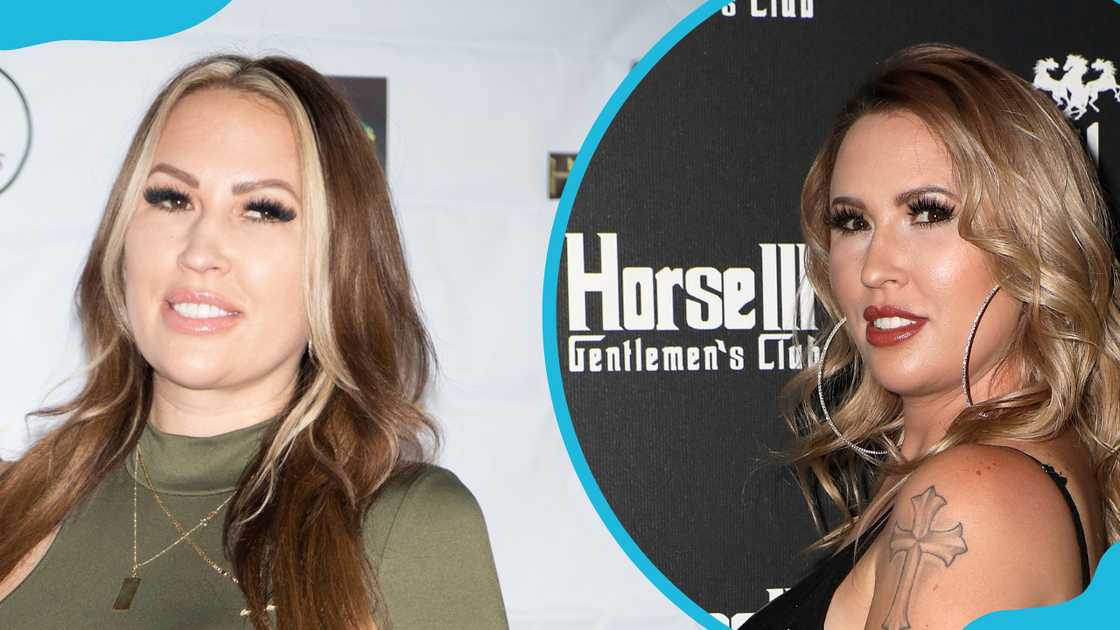 Melissa Meeks at Hollywood & African Prestigious Awards Fashion Show (R) and her at Crazy Horse 3 Gentlemen's Club in Las Vegas, Nevada (L) Melissa Meeks at Hollywood & African Prestigious Awards Fashion Show (R) and her at Crazy Horse 3 Gentlemen's Club in Las Vegas, Nevada (L)