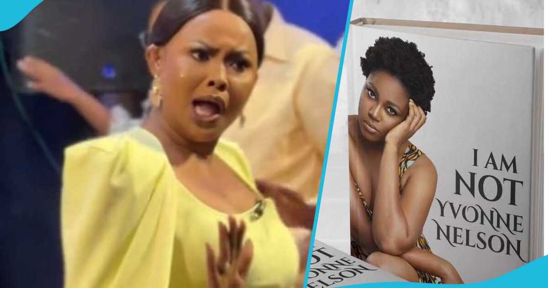 Nana Ama McBrown refuses to comment on Yvonne Nelson's memoir in video Nana Ama McBrown refuses to comment on Yvonne Nelson's memoir in video