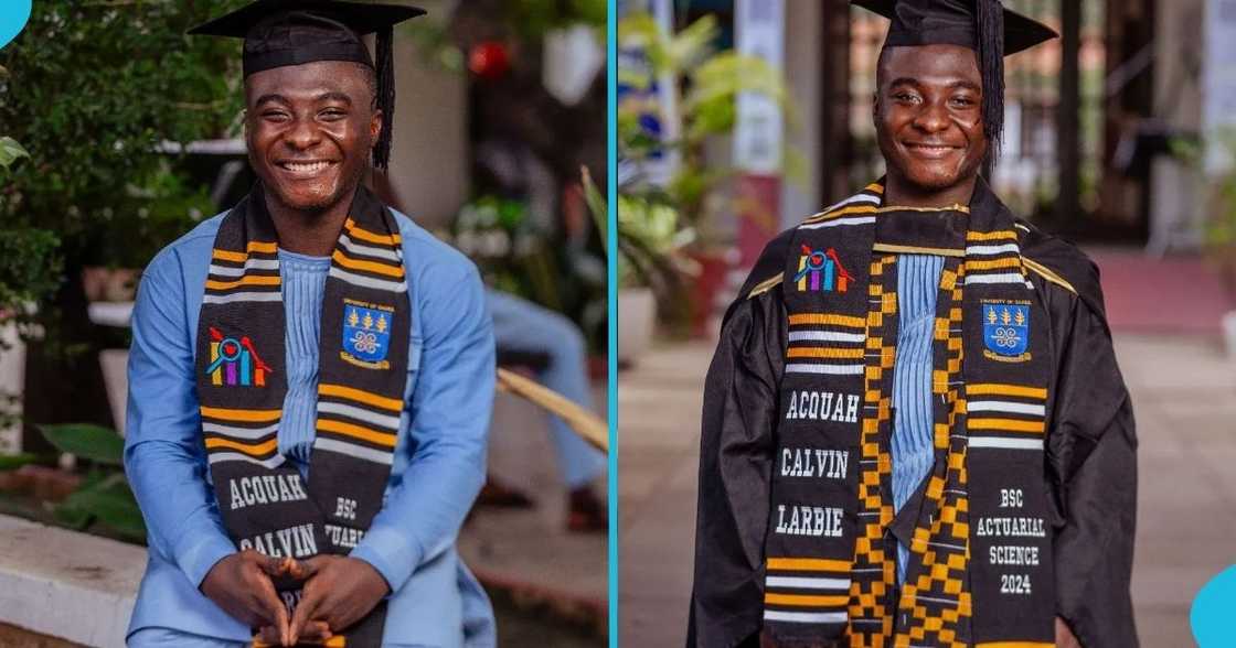 Acquah Calvin Larbie, University of Ghana, Actuarial Science, first degree, graduation Acquah Calvin Larbie, University of Ghana, Actuarial Science, first degree, graduation