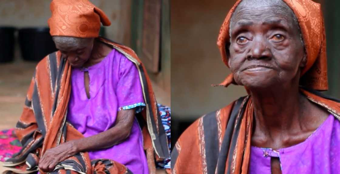 Abena Fatwowaa: 109-year-old Ghanaian woman lost her only child and Currently has a poor livelihood