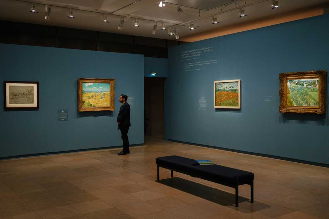 One room is dedicated to his groundbreaking 'double-square' panoramas One room is dedicated to his groundbreaking 'double-square' panoramas