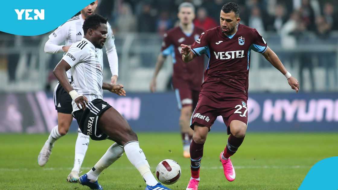 Daniel Amartey, Mahmoud Trezeguet, Besiktas, Trabzonspor, Ghana, Black Stars, Dodge Ram, Turkish Super League Daniel Amartey, Mahmoud Trezeguet, Besiktas, Trabzonspor, Ghana, Black Stars, Dodge Ram, Turkish Super League