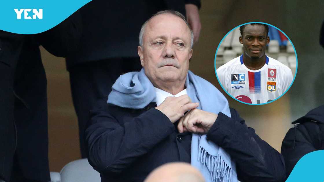 Bernard Lacombe, Lyon, Michael Essien, Ligue 1, French football Bernard Lacombe, Lyon, Michael Essien, Ligue 1, French football