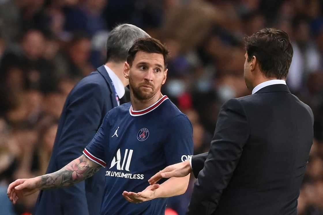 Lionel Messi and Pochettino