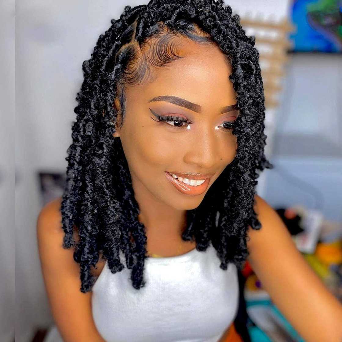 Butterfly loc hairstyles Butterfly loc hairstyles
