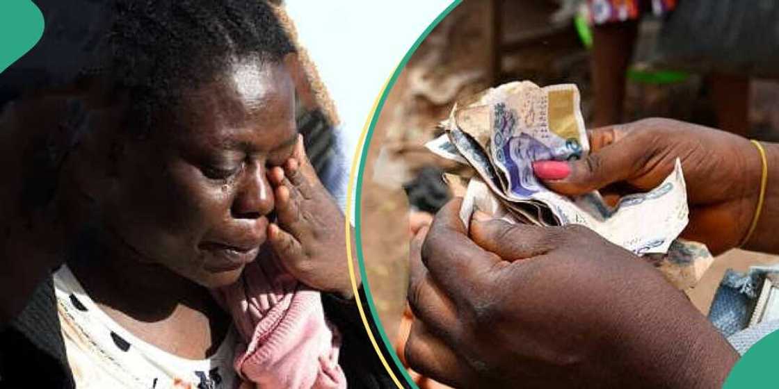 Lady in tears as employer deducts N53,000 Lady in tears as employer deducts N53,000