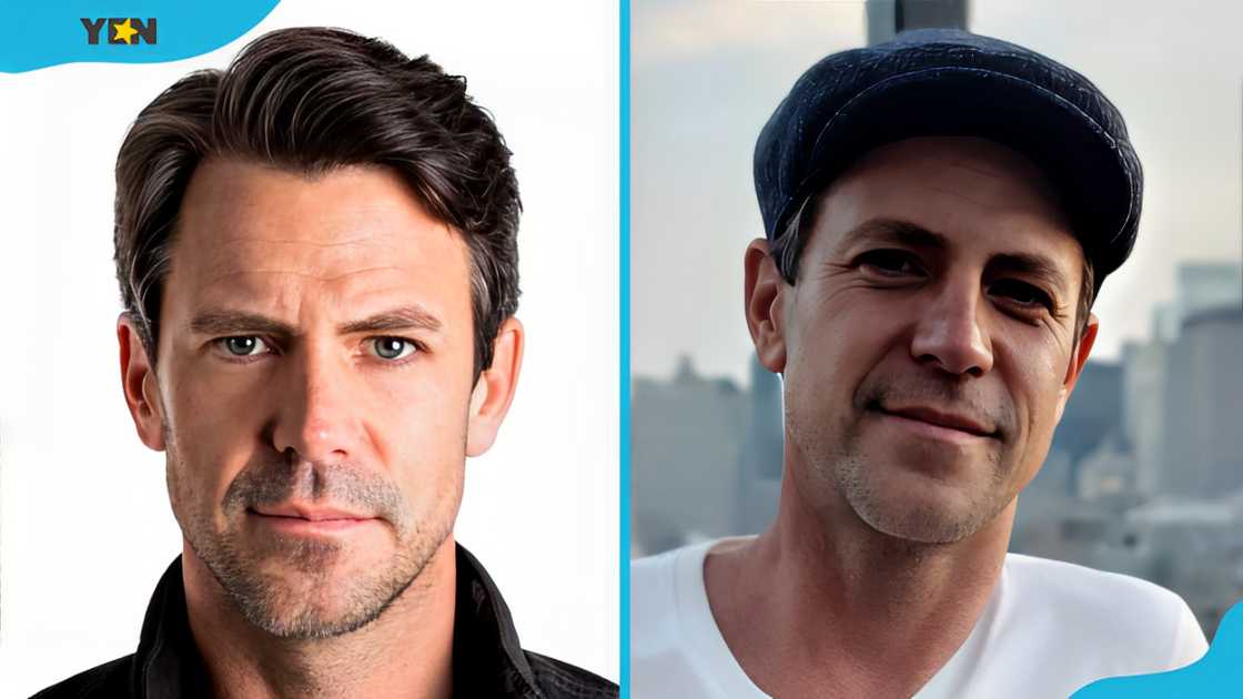 Colin Moss poses for a headshot (L). Moss poses for a photo (R) Colin Moss poses for a headshot (L). Moss poses for a photo (R)