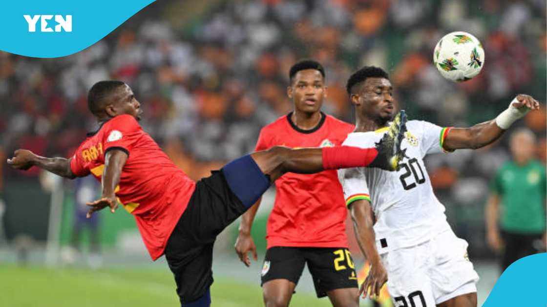 Black Stars draw with Mozambique. Black Stars draw with Mozambique.