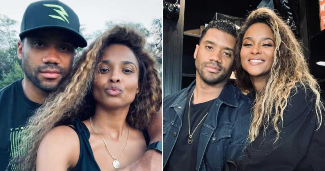 Ciara and hubby Russell Wilson have a saucy photoshoot, timeline reacts Ciara and hubby Russell Wilson have a saucy photoshoot, timeline reacts
