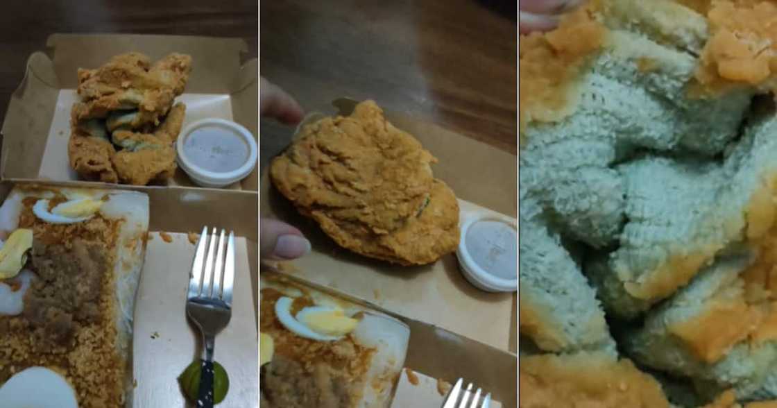 Woman Orders Fried Chicken, She Gets a Deep-Fried Towel Instead Woman Orders Fried Chicken, She Gets a Deep-Fried Towel Instead