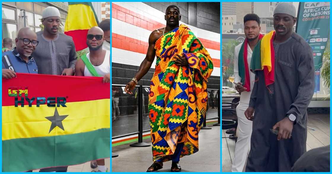 NFL star Jeremiah Owusu in Abidjan to support Ghana