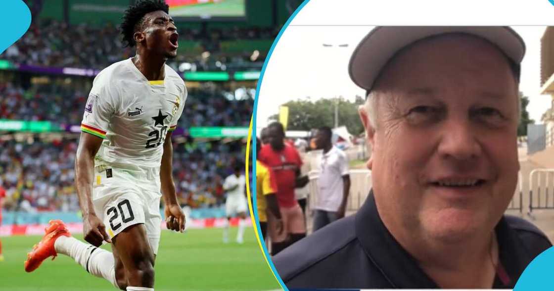 Mohammed Kudus: West Ham Fan Travels From London To Accra To Watch Black Star Player, Peeps React Mohammed Kudus: West Ham Fan Travels From London To Accra To Watch Black Star Player, Peeps React