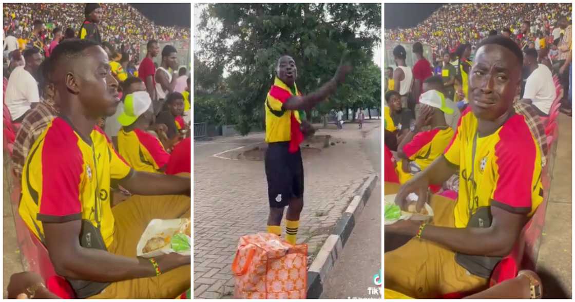 Black Stars Fan Who Went Viral For Crying At Stadium To Be Sponsored To Qatar Black Stars Fan Who Went Viral For Crying At Stadium To Be Sponsored To Qatar