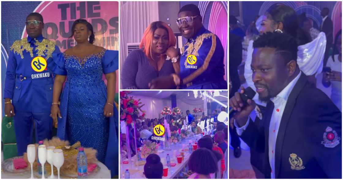 Photos of Frank Osei and his wife. Photos of Frank Osei and his wife.