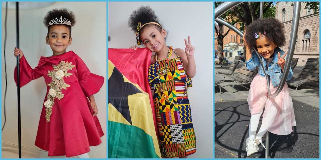 Young girl in Sweden speaks Ga fluently with her mother Young girl in Sweden speaks Ga fluently with her mother