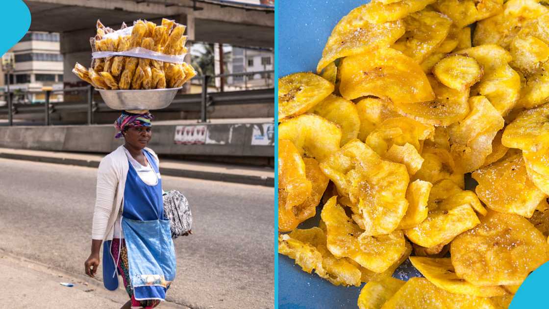 Outrage After Trader Defends the Use of Plastic When Frying Her Plantain Chips