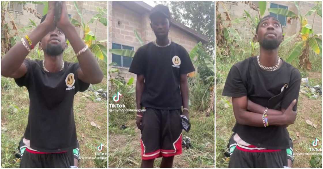 Black Sherif's lookalike begging for his fans to buy him a new phone Black Sherif's lookalike begging for his fans to buy him a new phone