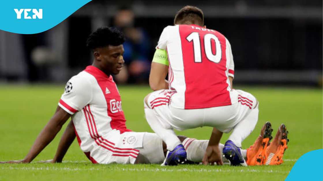 Mohammed Kudus suffers injury at Ajax. Mohammed Kudus suffers injury at Ajax.