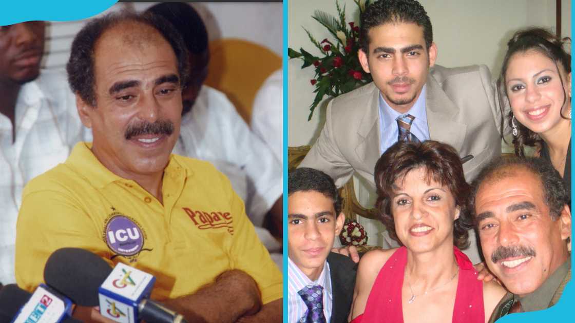 Salem Kalmoni and the Kalmonis family Salem Kalmoni and the Kalmonis family