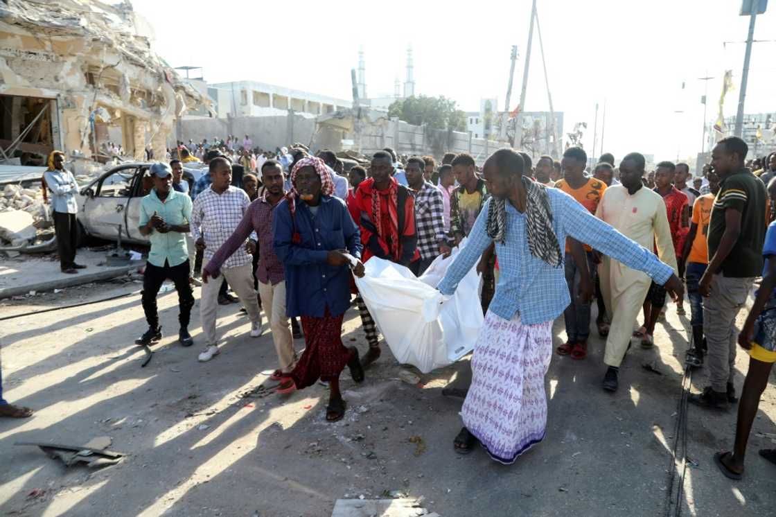 President Hassan Sheikh Mohamud said the death toll was expected to rise President Hassan Sheikh Mohamud said the death toll was expected to rise