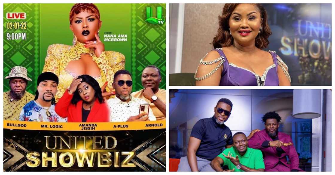 Nana Ama McBrown says she built UTV's United Showbiz Nana Ama McBrown says she built UTV's United Showbiz