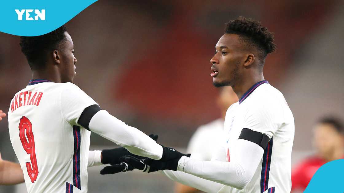 Eddie Nketiah, Callum Hudson-Odoi, Sports Minister, Kofi Adams, Black Stars, 2026 FIFA World Cup, Ghana beats Comoros. Eddie Nketiah, Callum Hudson-Odoi, Sports Minister, Kofi Adams, Black Stars, 2026 FIFA World Cup, Ghana beats Comoros.