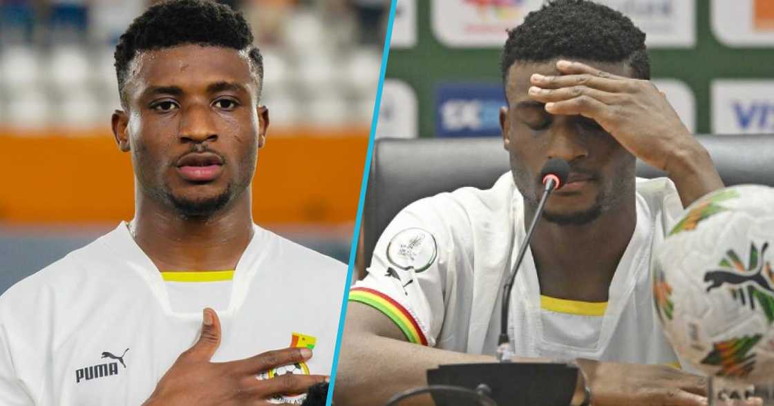 Photos of Mohammed Kudus. Photos of Mohammed Kudus.