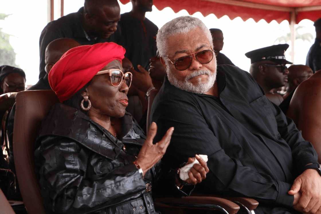 Photos of Late JJ Rawlings and his wife Nana Konadu which show they were inseperable Photos of Late JJ Rawlings and his wife Nana Konadu which show they were inseperable