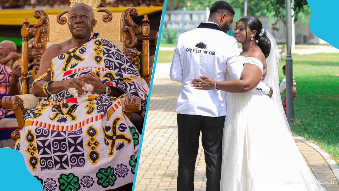 Otumfuo Osei Tutu adopts Nana Pooley's children. Otumfuo Osei Tutu adopts Nana Pooley's children.
