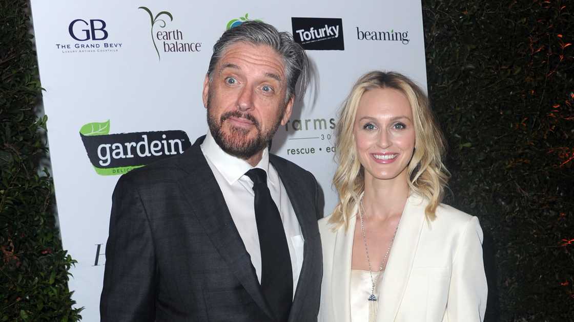 Craig Ferguson and Megan Wallace arrive for Farm Sanctuary's 30th Anniversary Gala held at the Beverly Wilshire Four Seasons Hotel