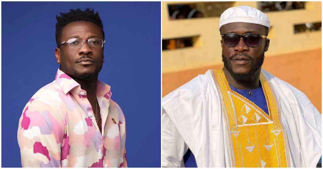 Asamoah Gyan and Dr Likee Asamoah Gyan and Dr Likee