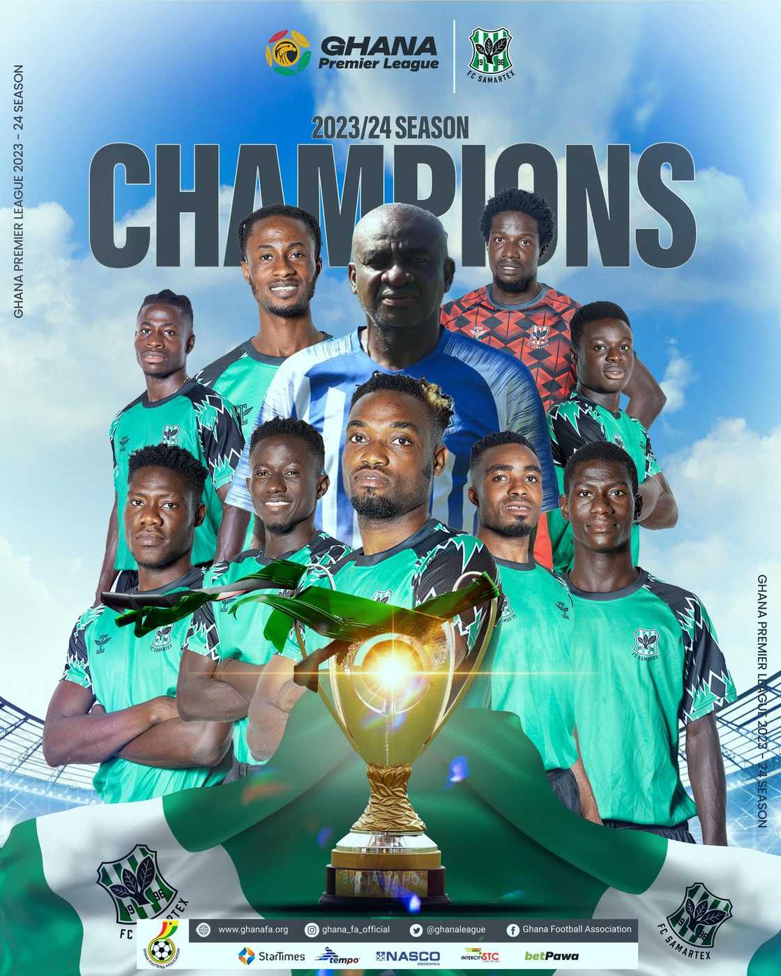 FC Samartex, Ghana FA, StarTimes, 2023/24 StarTimes Ghana Premier League FC Samartex, Ghana FA, StarTimes, 2023/24 StarTimes Ghana Premier League