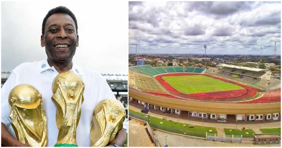 Ghana considers renaming a stadium after Pele Ghana considers renaming a stadium after Pele