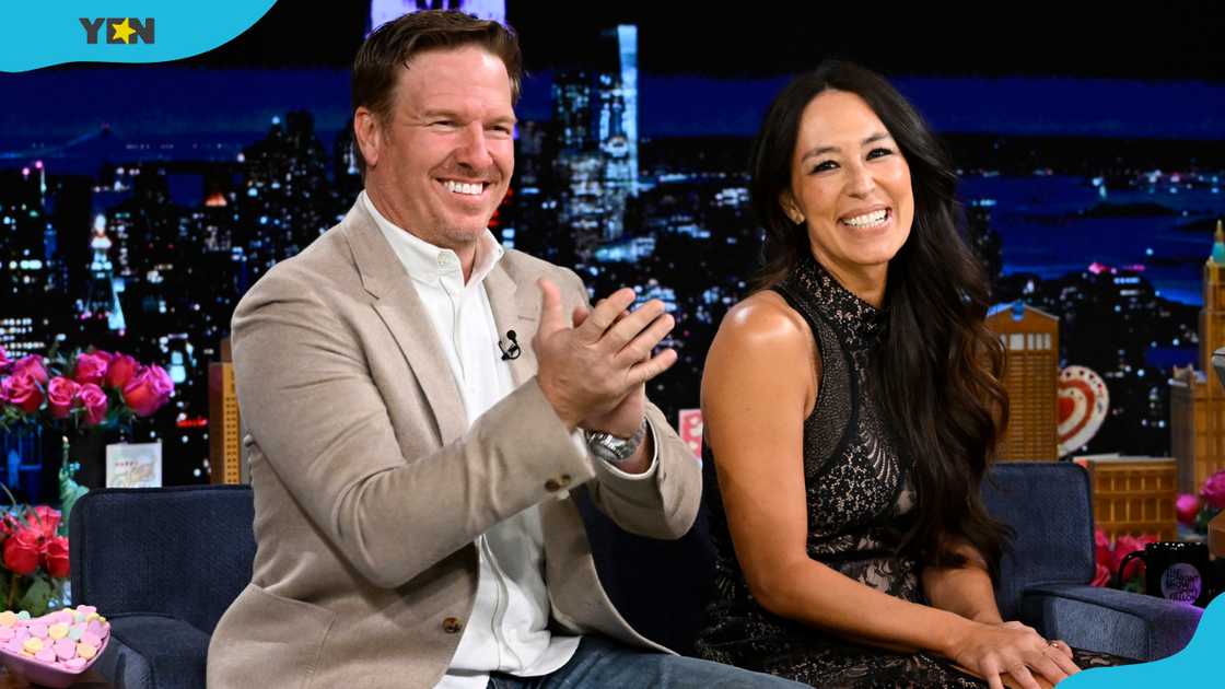 Chip Gaines and Joanna Gaines during an interview
