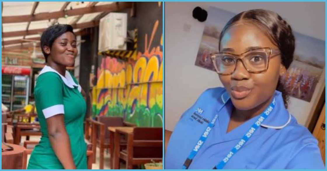 Ghanaian lady relocates abroad and becomes a registered nurse in UK Ghanaian lady relocates abroad and becomes a registered nurse in UK