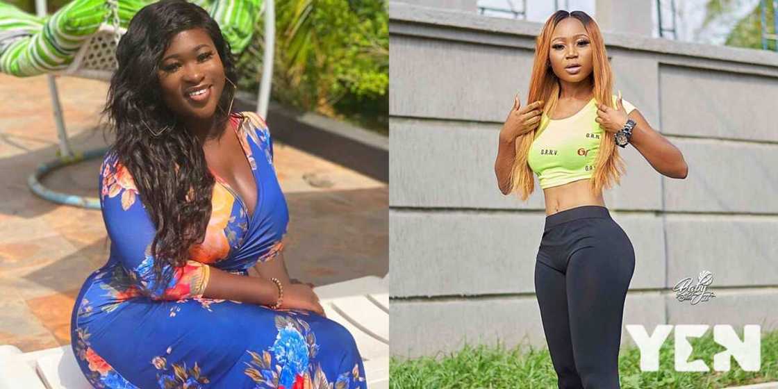 Akuapem Poloo goes beserk; drops 'free show' photo of Sista Afia