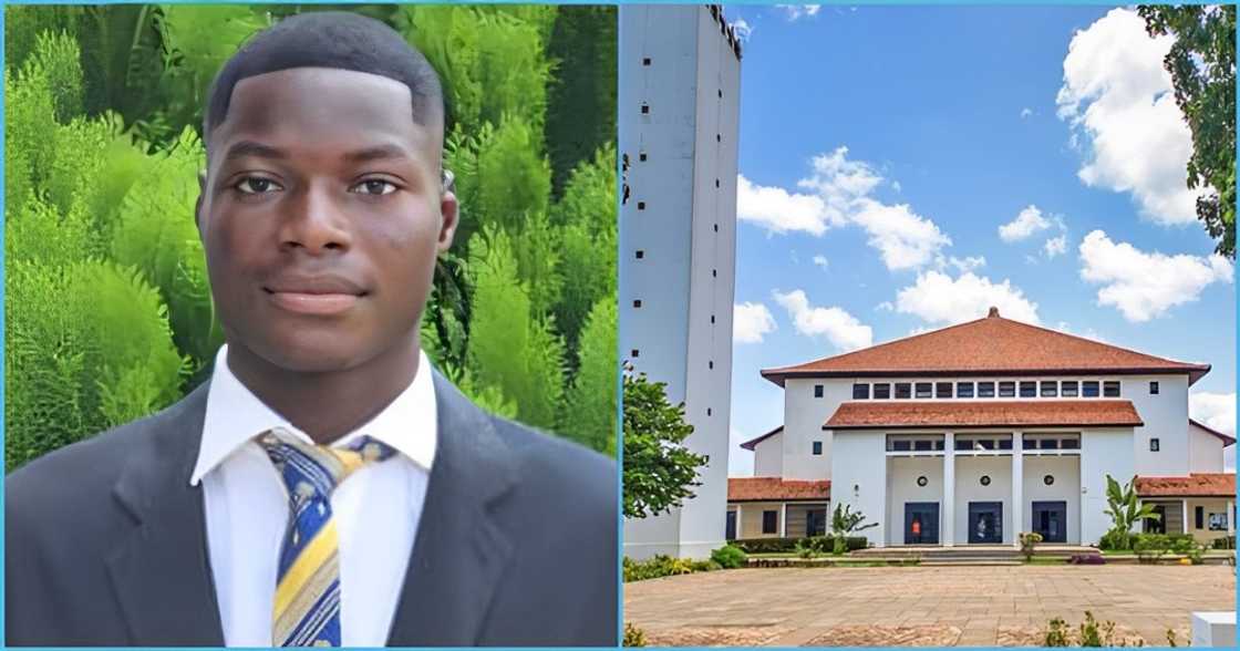 Photo of Paul Sabogu and University of Ghana