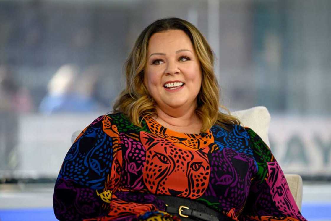 Melissa McCarthy is pictured smiling