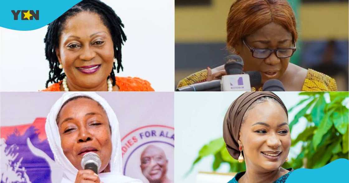 One of these four women could be Ghana's First Lady in 2024.