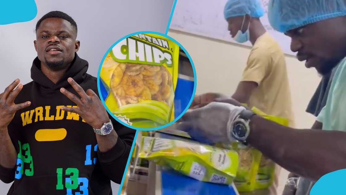 Freezy Macbones, plantain chips brand, Freezy Chips. Ghanaian boxer, Seth Gyimah. Freezy Macbones, plantain chips brand, Freezy Chips. Ghanaian boxer, Seth Gyimah.