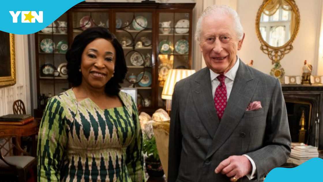 Shirley Ayorkor Botchwey, King Charles, Commonwealth Secretary-General, UK Shirley Ayorkor Botchwey, King Charles, Commonwealth Secretary-General, UK