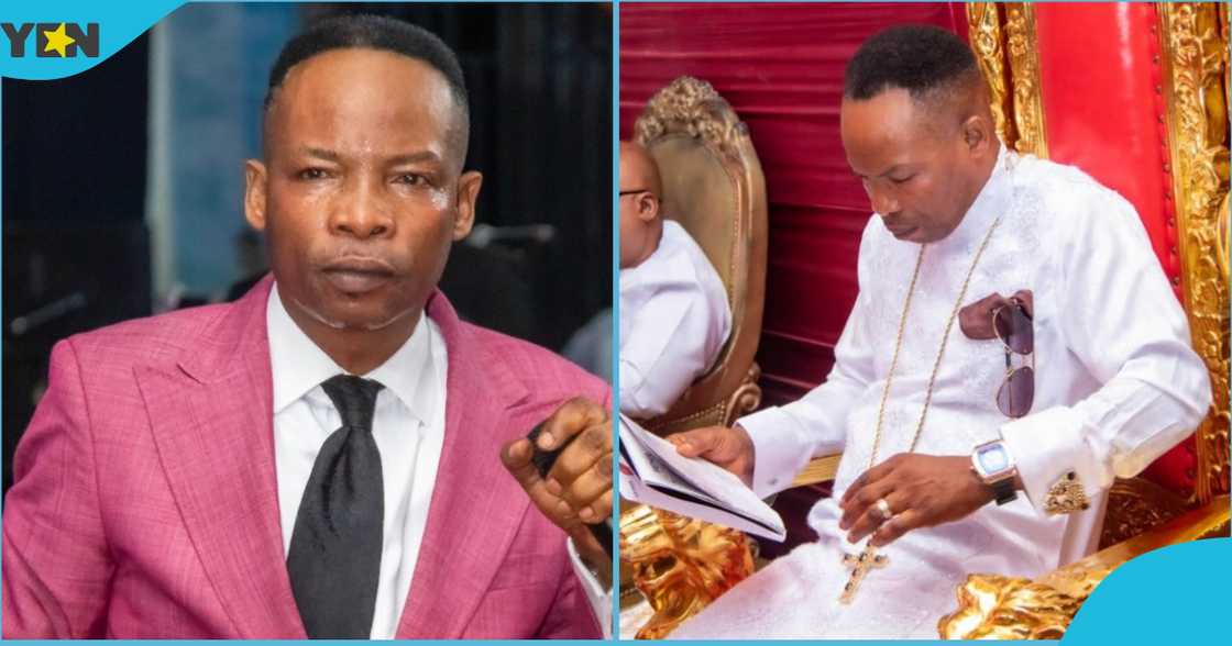 Photo of Alive Chapel International founder, Bishop Elisha Salifu Amoako. Photo of Alive Chapel International founder, Bishop Elisha Salifu Amoako.