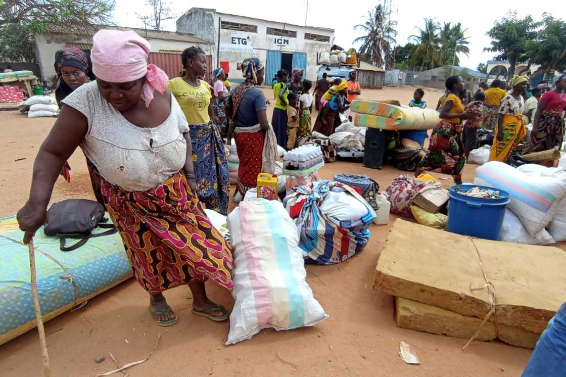 Many people had trekked for dozens of kilometres, taking with them whatever possessions they could carry