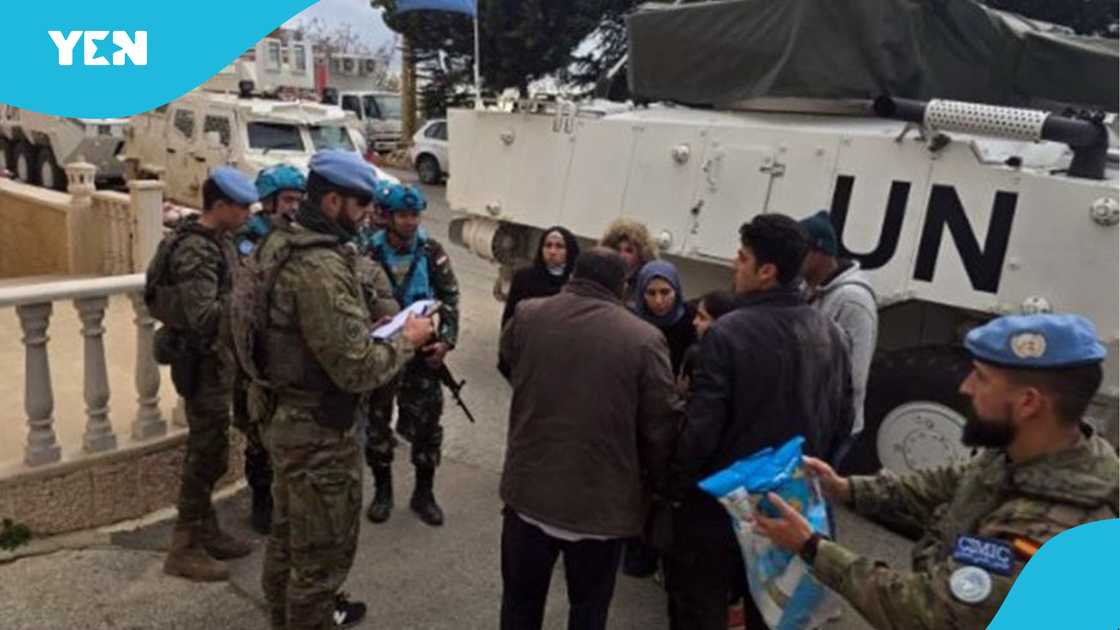 Missile attack, Ghanaian peacekeeping mission, Lebanon, UNIFIL, Missile attack, UNIFIL condemns, Peacekeepers in Lebanon, Ghanaian peacekeepers.