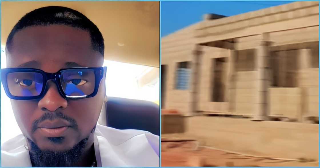 Young Ghanaian Man Builds House In 60 Days; Netizens React Young Ghanaian Man Builds House In 60 Days; Netizens React