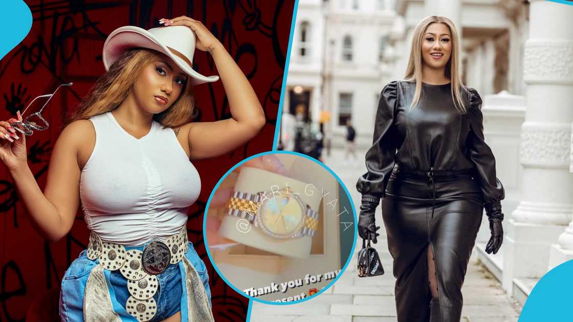 Ghanaian socialite, Mona Faiz Montrage, Hajia 4Reall, Ex-Convicts, Ghanaian Musicians, Ghanaian Celebrities, Celebrity Styles, Rolex Watches Ghanaian socialite, Mona Faiz Montrage, Hajia 4Reall, Ex-Convicts, Ghanaian Musicians, Ghanaian Celebrities, Celebrity Styles, Rolex Watches