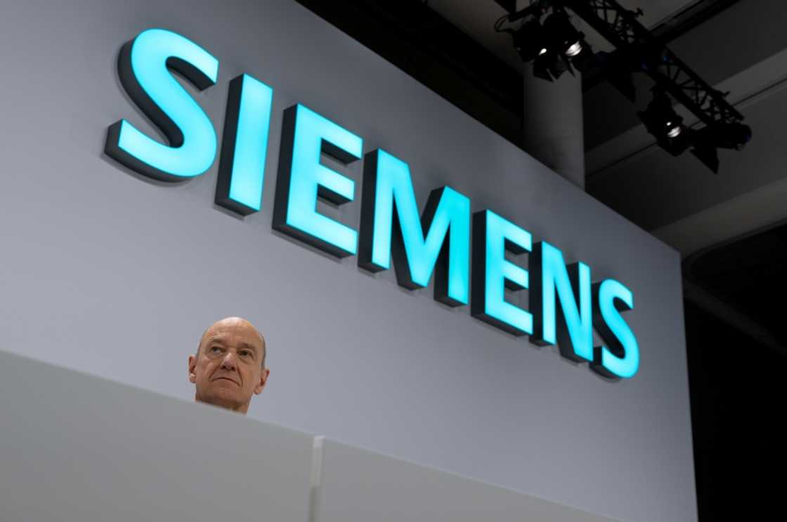 Siemens CEO Roland Busch said the German group was 'benefiting from the boom in artificial intelligence' Siemens CEO Roland Busch said the German group was 'benefiting from the boom in artificial intelligence'
