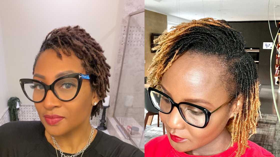 hairstyles for over 50 with glasses