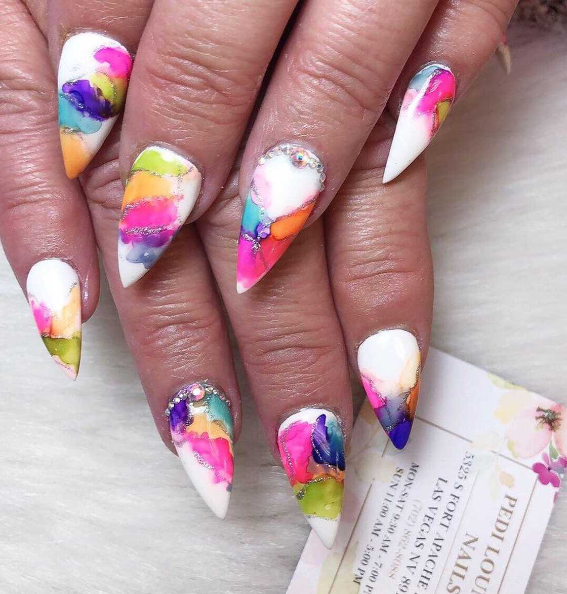 Marble nails