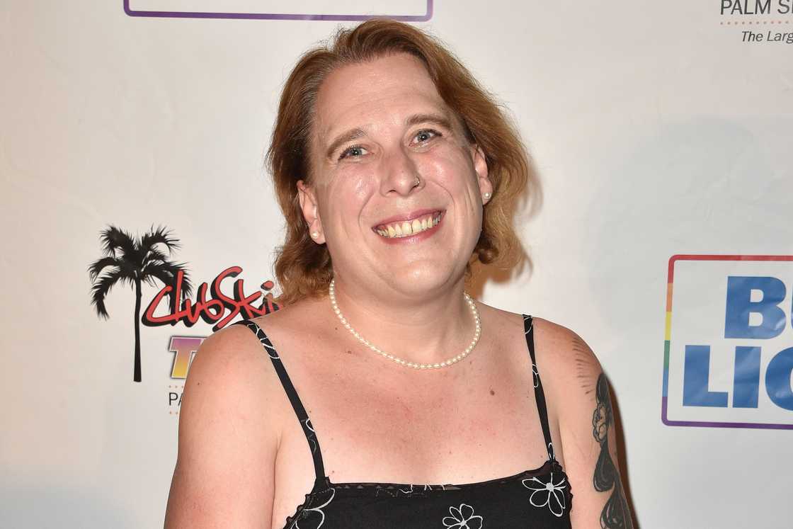 Amy Schneider attends The Dinah's Anniversary at Margaritaville Resort Palm Springs in Palm Springs, California. Amy Schneider attends The Dinah's Anniversary at Margaritaville Resort Palm Springs in Palm Springs, California.